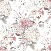 Laura Ashley Heatherwick Trail Grape Wallpaper