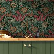 William Morris Compton Privet Green Wallpaper image