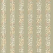 William Morris Love Is Enough Stripe Sage Wallpaper image