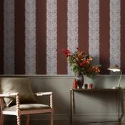 William Morris Willow Stripe Damson Wallpaper image