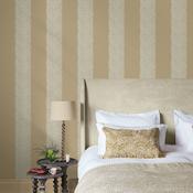 William Morris Willow Stripe Almond Wallpaper image