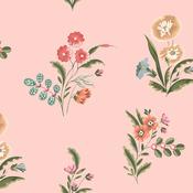 Cath Kidston Flutter Bunches Pink Wallpaper