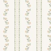 Cath Kidston Treasure Floral Lemon and Sage Wallpaper