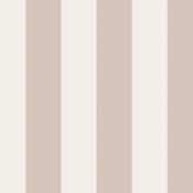 Cath Kidston Canopy Stripe Rose Pink and Cream Wallpaper