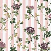 Cath Kidston Climbing Rose Pink and Mauve Wallpaper image