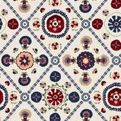 Joules Festival Floral Trellis Cream Wallpaper image
