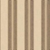 Joules Palm Leaf Stripe Cream &amp; Brown Wallpaper image