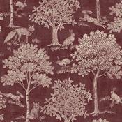 Joules Fox &amp; Hare Red Wallpaper image
