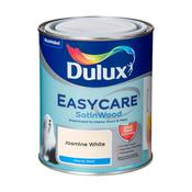 Dulux Easycare Satinwood Jasmine White Wood &amp; Metal Paint 750ml
