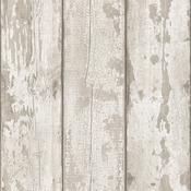 Arthouse White Washed Wood Wallpaper