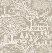 Belgravia Homegrown Beige Wallpaper image