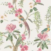 Arthouse Exotic Garden Pink Green Wallpaper image