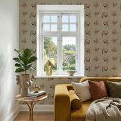 Arthouse Pheasant Meadow Natural Wallpaper image