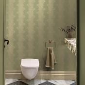 Graham &amp; Brown Whispering Fern Dark Sage Wallpaper image