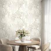 Woodchip &amp; Magnolia Wisteria Magnolia Wallpaper