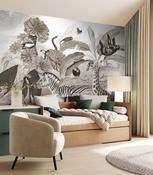 Art for the Home Jungle Animals Mural image