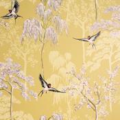 Arthouse Japanese Garden Ochre Wallpaper image