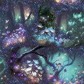 Arthouse Magical Garden Multi Wallpaper