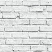 Arthouse White Brick Wallpaper image