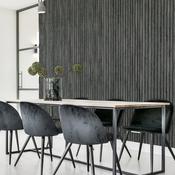 Arthouse Wood Slats Charcoal Grey Wallpaper