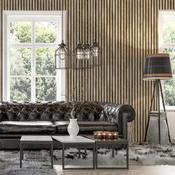 Arthouse Wood Slats Natural Wallpaper
