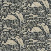 Casadeco Babylone Euphrate Encre/Naturel Wallpaper image