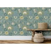 Esselle Fable Trail Seafoam Wallpaper image