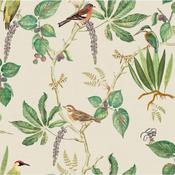 Esselle Hill Top Garden Cotton/Green Wallpaper