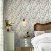 Laura Ashley Elston Garden Multi Wallpaper image