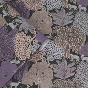 Laura Ashley Garwood Grove Violet Grey Wallpaper image