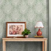 Laura Ashley Maddox Sage Green Wallpaper image