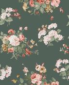 Laura Ashley Rosemore Fern Wallpaper
