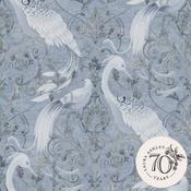 Laura Ashley Tregaron Midnight Blue Wallpaper image