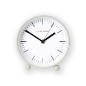 Laura Ashley Twyford Small Bedside Ivory Clock