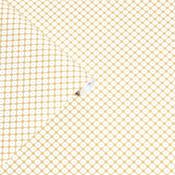 Laura Ashley Wickerwork Pale Ochre Yellow Wallpaper image