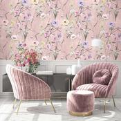 Maytime Dusky Pink Wallpaper image
