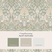 William Morris Dove &amp; Rose Spring Garden Wallpaper image