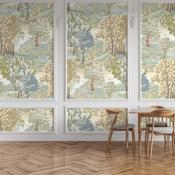 Woodchip &amp; Magnolia Enchanted Gardens Mint Wallpaper