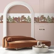 Woodchip &amp; Magnolia Heaton Border - Autumn