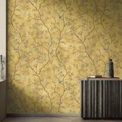 Woodchip &amp; Magnolia Onism Old Gold Wallpaper