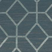 Boutique Asscher Geo Teal Wallpaper