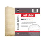 Heavy Duty Canvas Cotton - Dust Sheet 3.5 x 3.5m