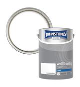 Johnstone's Wall and Ceiling Matt Paint - Pure Brilliant White - 5L