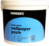 Mangers Heavy Duty Ready Mixed Wallpaper Paste - 4.5kg image