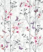 Muriva Novelties Eden Pink Wallpaper image