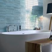 Nala Aqua Porcelain Tile 6 x 24.6cm