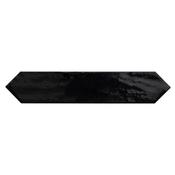 Tribeca Picket Black Ceramic Tile 6.5 x 33.2cm