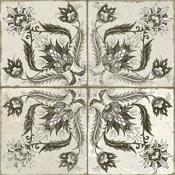Fs Ivy Black Ceramic Tile 45 x 45cm