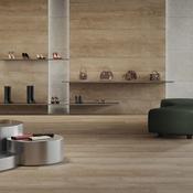Eiken Nature Wood Effect Porcelain Tile 20 x 120cm