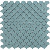 Matt Turquoise 6101 Soul Glass Mosaic Tile 36 x 29cm